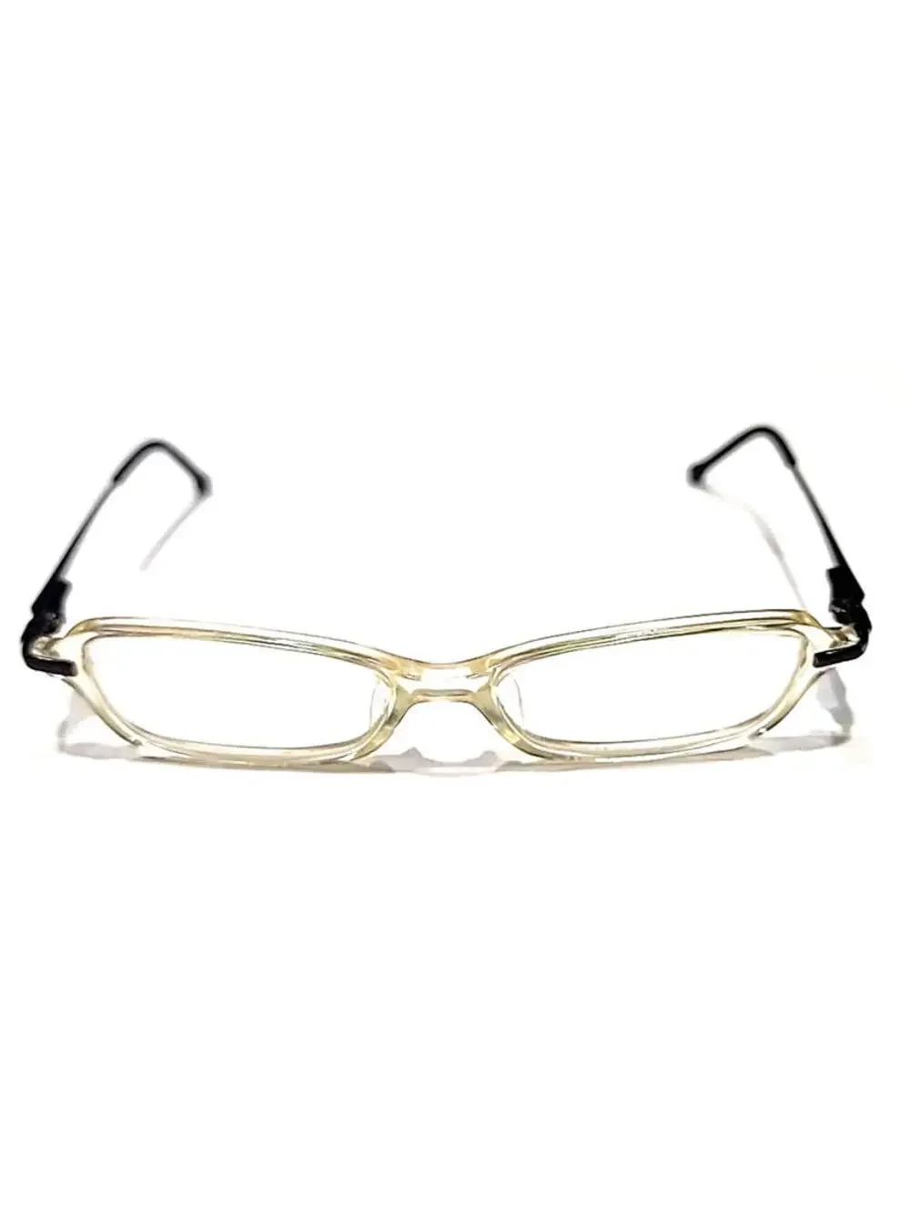 Ray Ban Jr RB1509 3500 Sm Kids Youth Clear Black Rectangle Eyeglasses 44-14 120